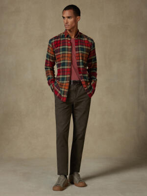 Nix flannel shirt - Button-down collar