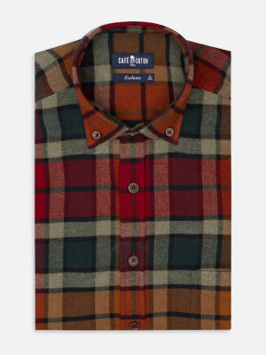 Nix flannel shirt - Button-down collar