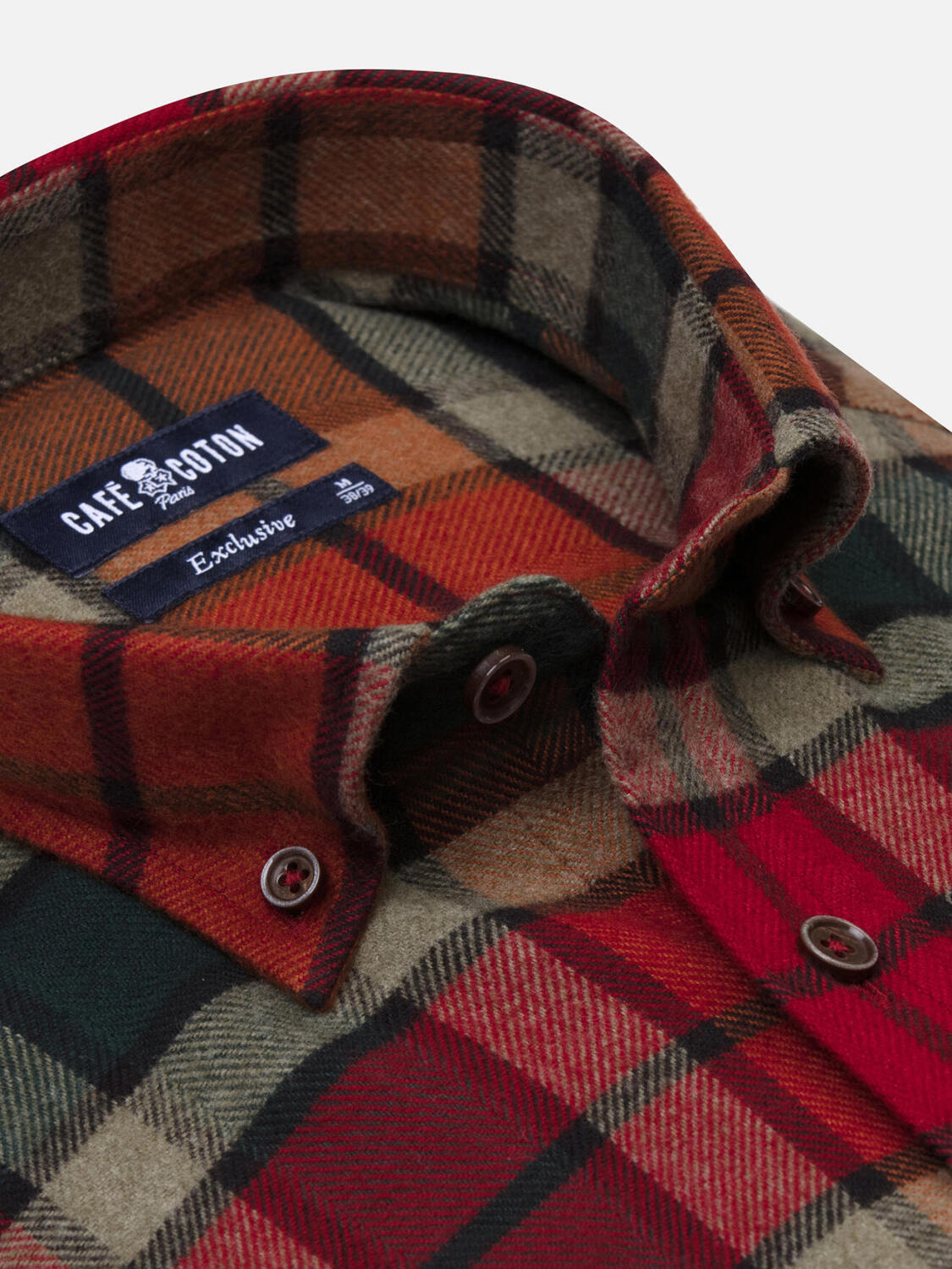 Nix flannel shirt - Button-down collar