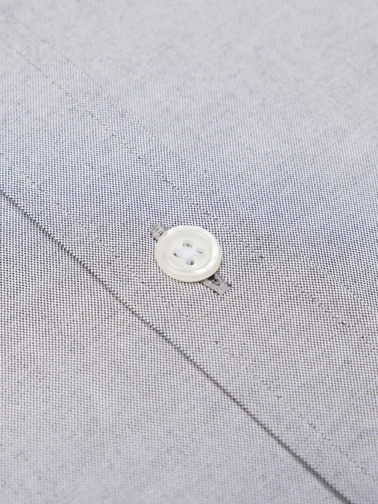 Hemd mit grauem Punktmuster  - Buttondown Kragen