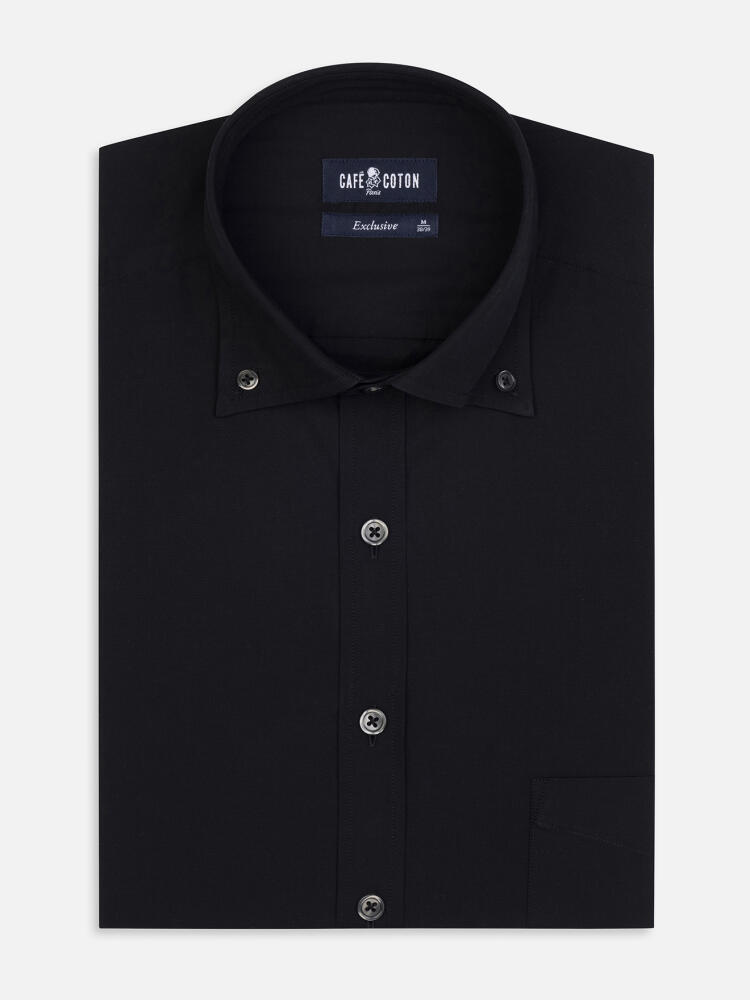 Button down Poplin shirt - Black