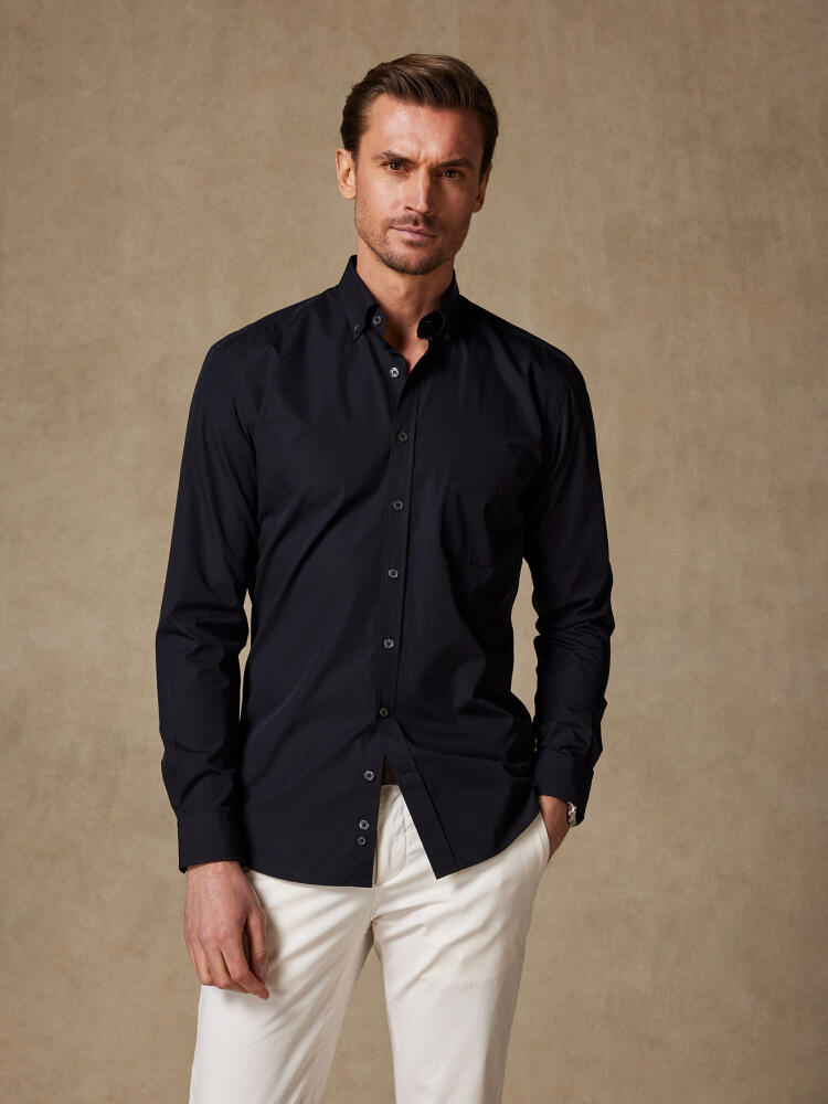 Button down Poplin shirt - Black