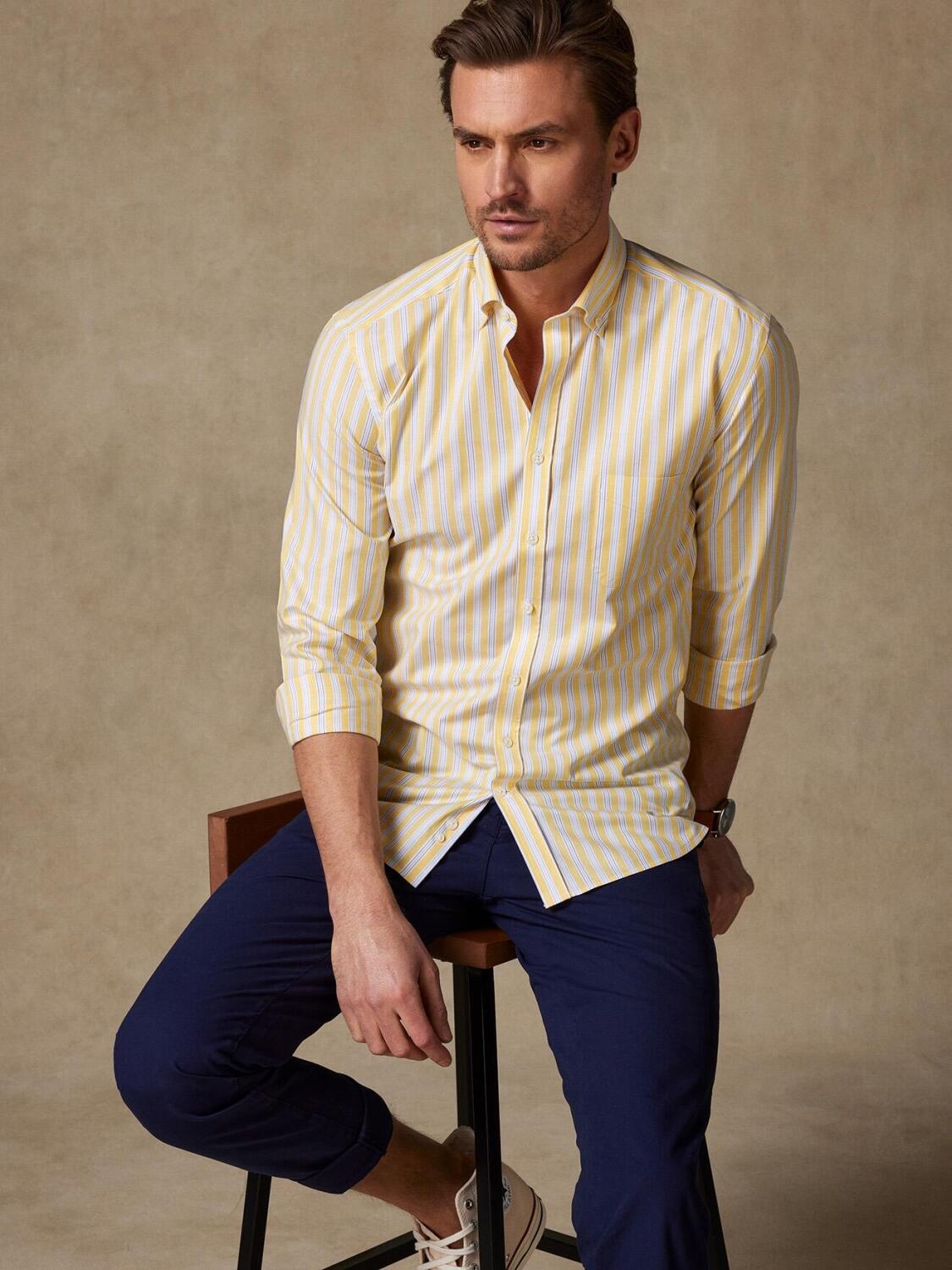 Robin overhemd - Buttonned kraag