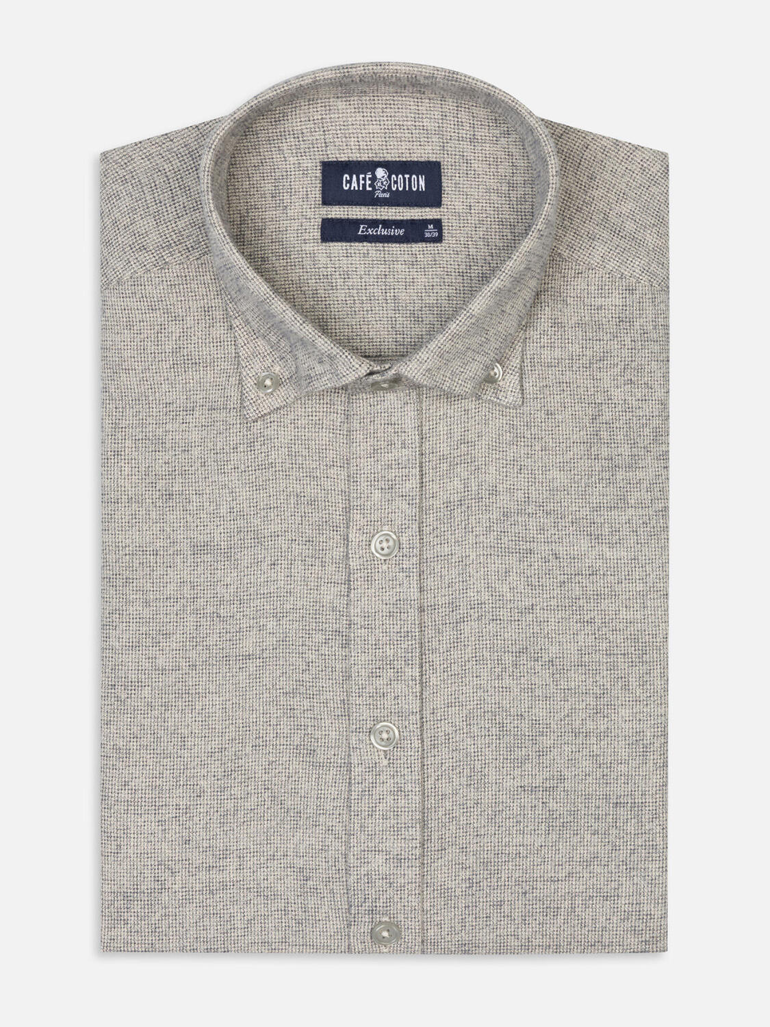 Bill FlanellHemd - Slim Fit - Button down Kragen