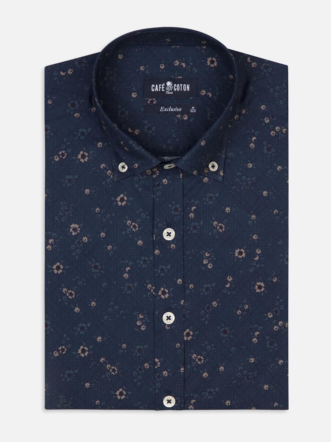 Tailliertes Hemd Bretty - Button-Down-Kragen