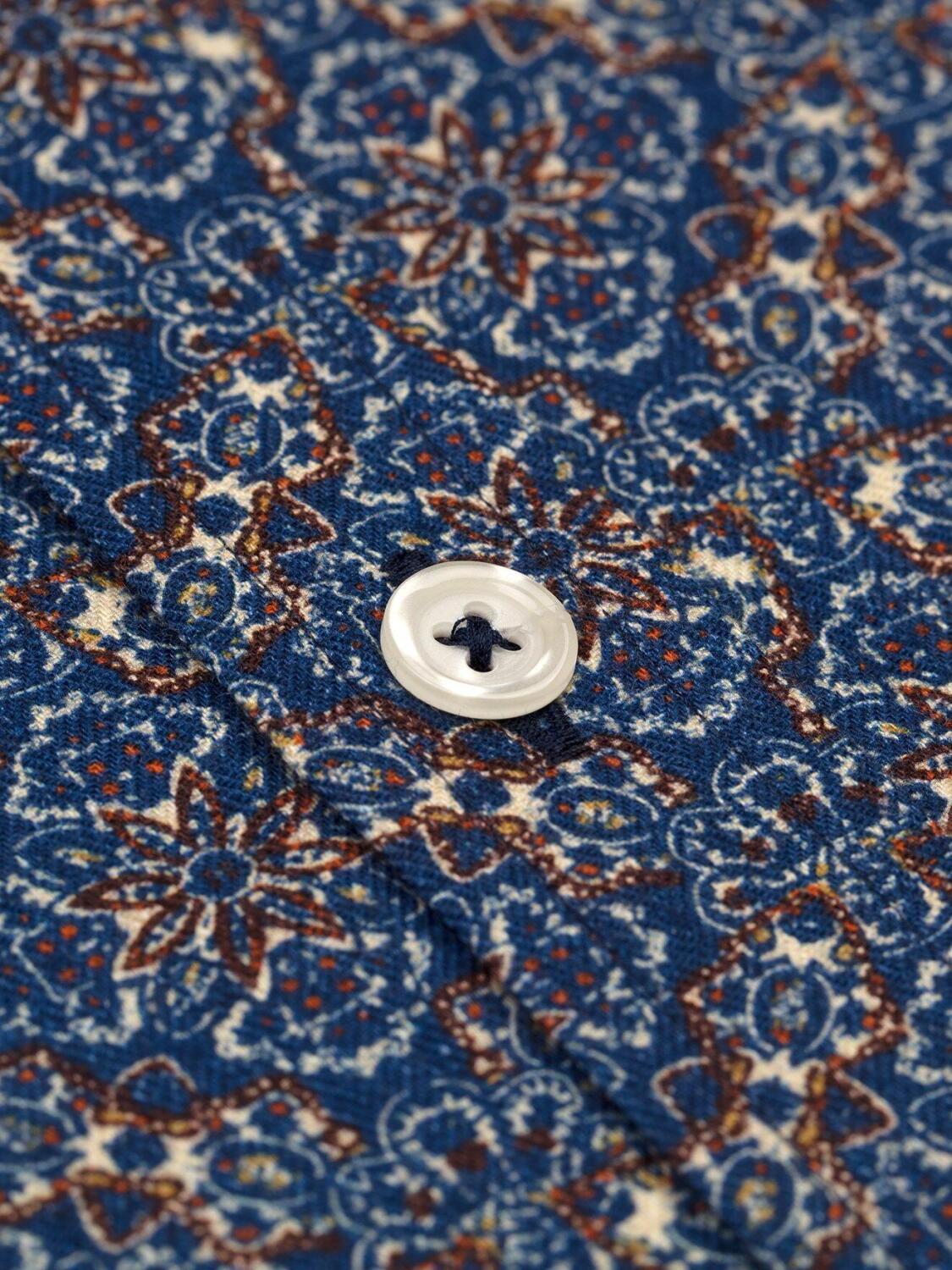 Uitgerust overhemd Casper - Knoophalsband