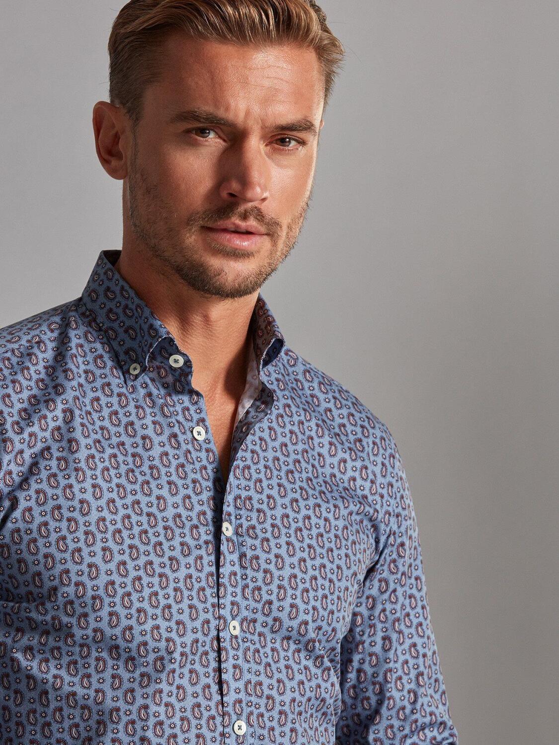 Chemise cintrée Chase - Col Boutonné