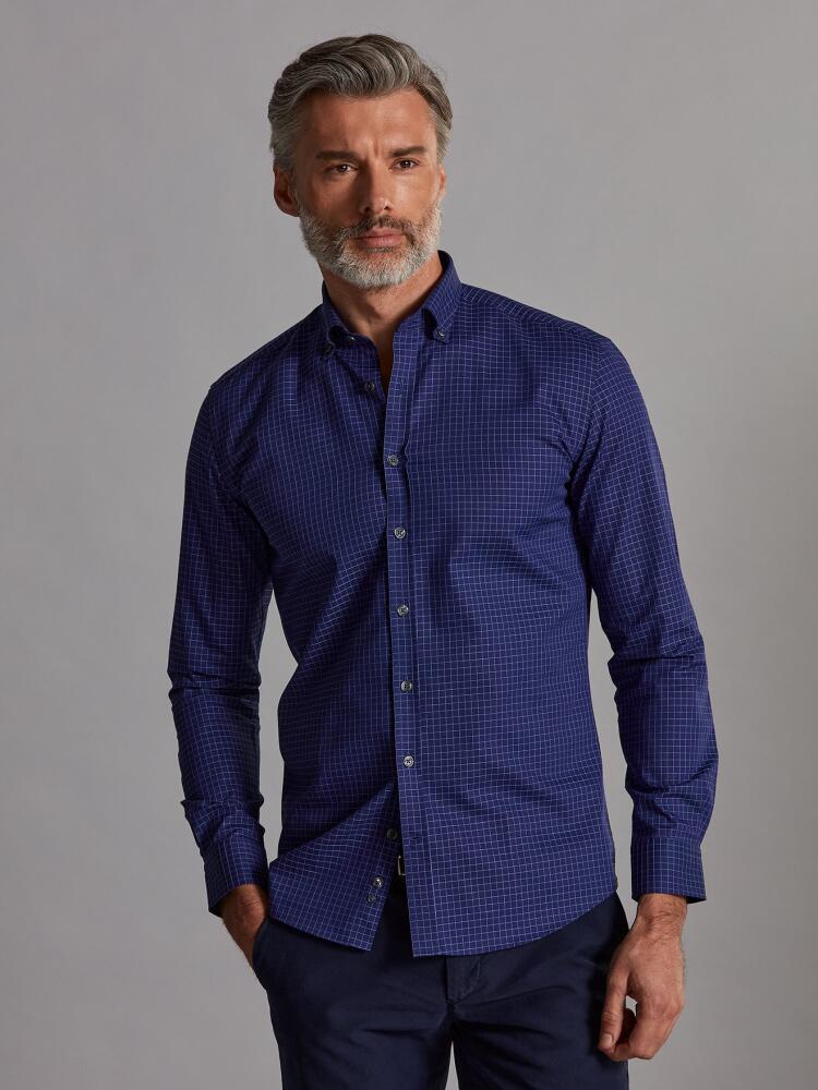 Chemise cintrée Clyde - Col Boutonné