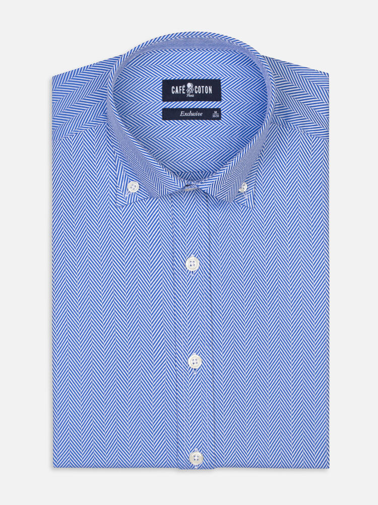 Come tailliertes Hemd - Button-Down-Kragen