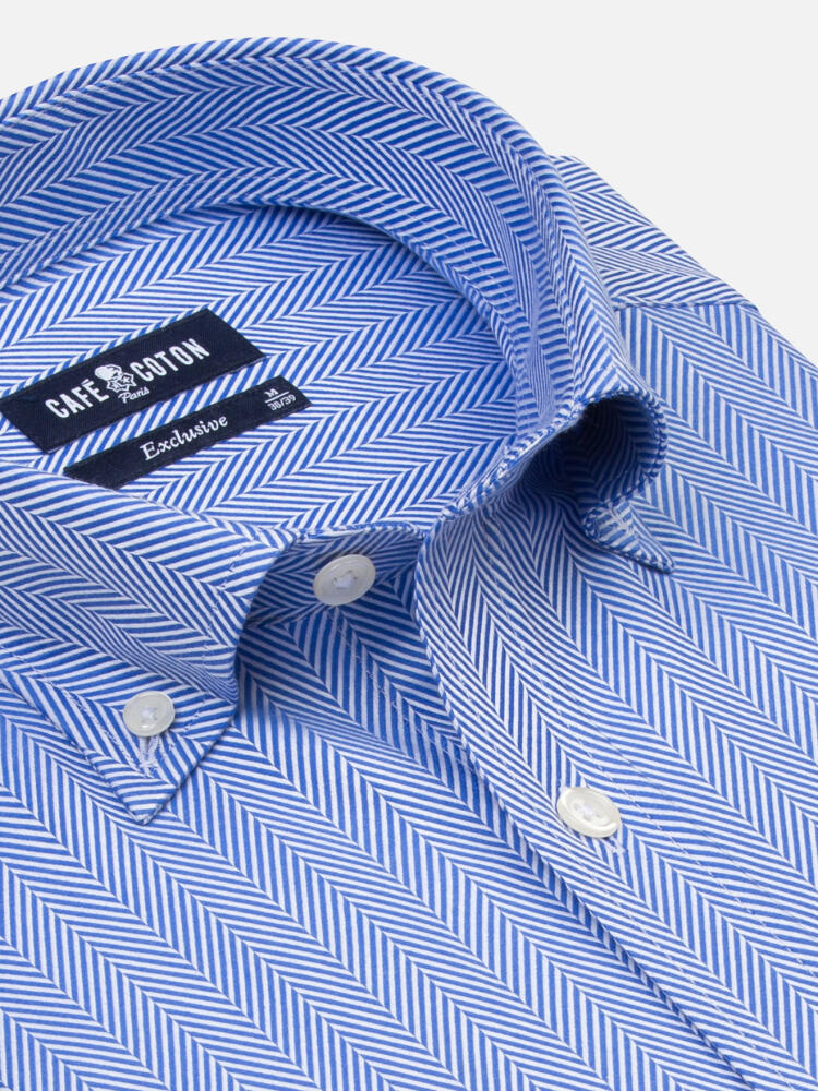 Come tailliertes Hemd - Button-Down-Kragen