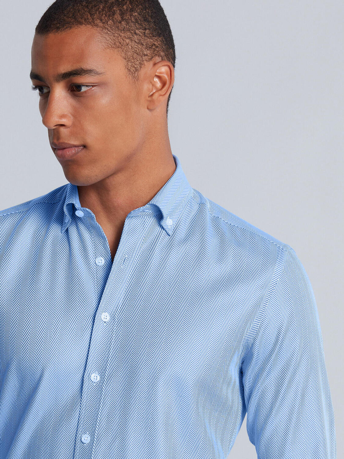 Chemise cintr&eacute;e Come - Col Boutonn&eacute;