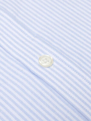 Grab sky brushed oxford slim fit shirt - Button-down collar