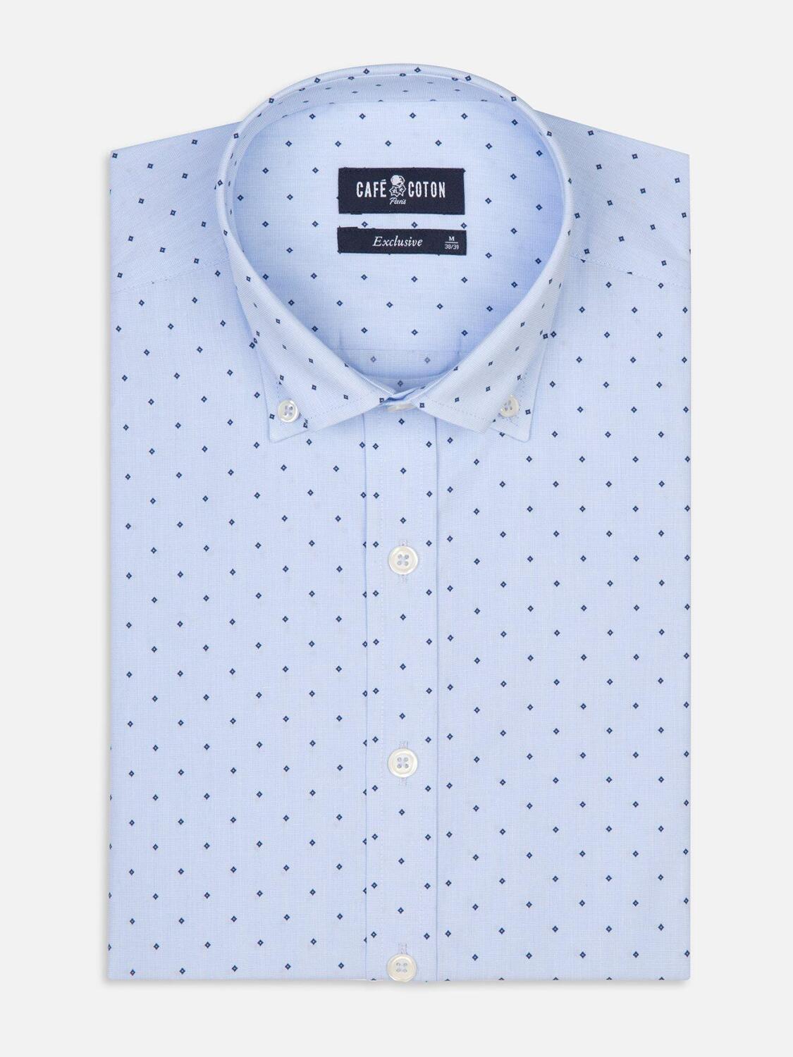 Grady tailliertes Hemd - Button-Down-Kragen