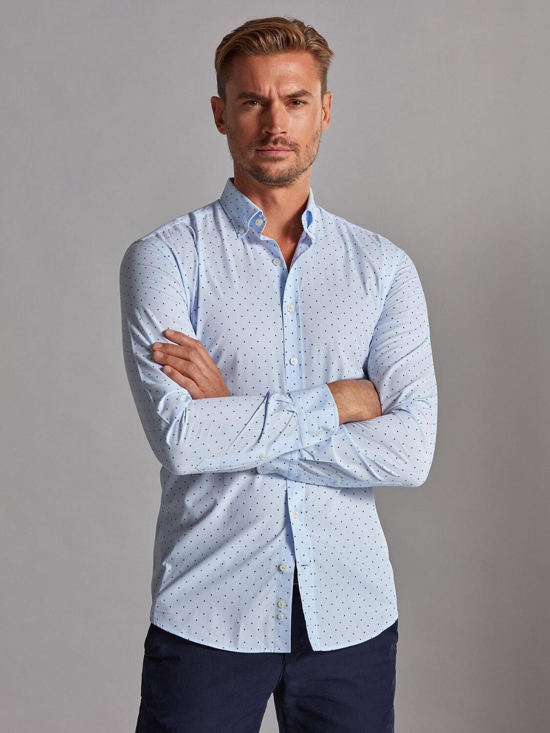 Grady tailliertes Hemd - Button-Down-Kragen