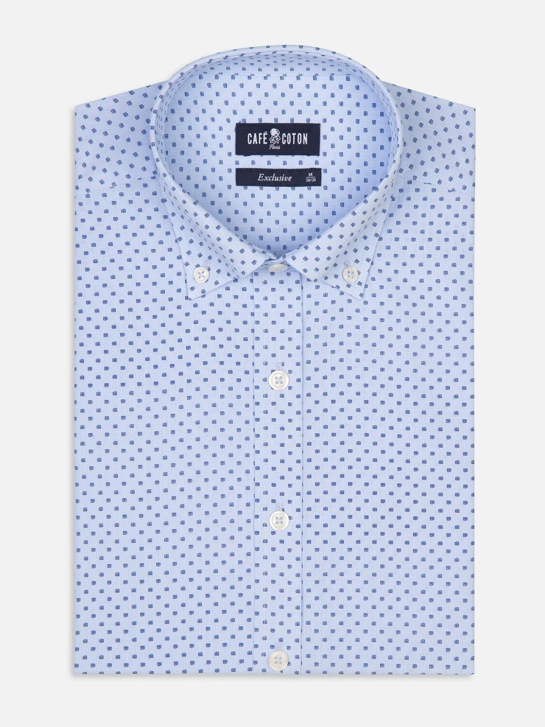 Tailliertes Hemd Irwin - Button-Down-Kragen