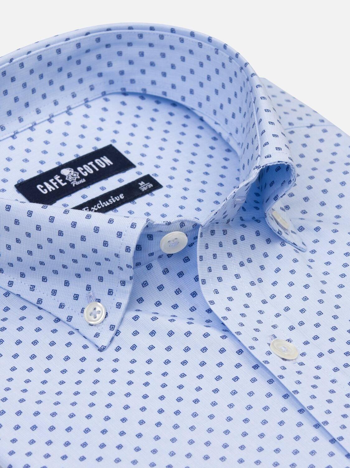 Tailliertes Hemd Irwin - Button-Down-Kragen