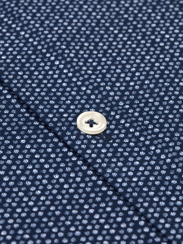 Chemise cintr&eacute;e Luca - Col Boutonn&eacute;