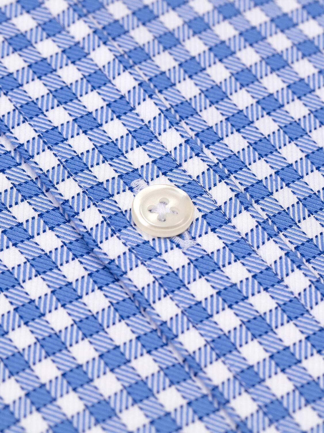 Mark tailliertes Hemd - Button-Down-Kragen