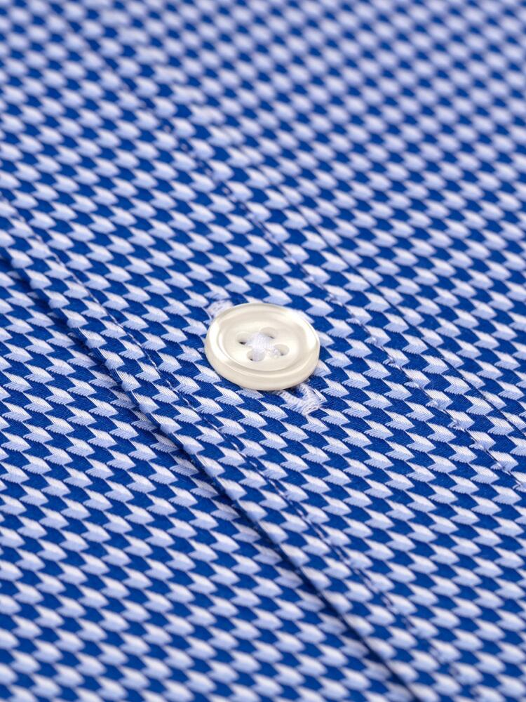 Max tailliertes Hemd - Button-Down-Kragen