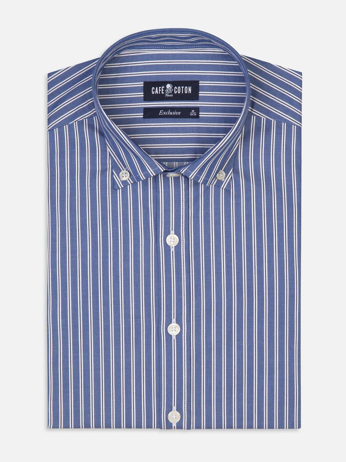 Maxwel tailliertes Hemd - Button-Down-Kragen