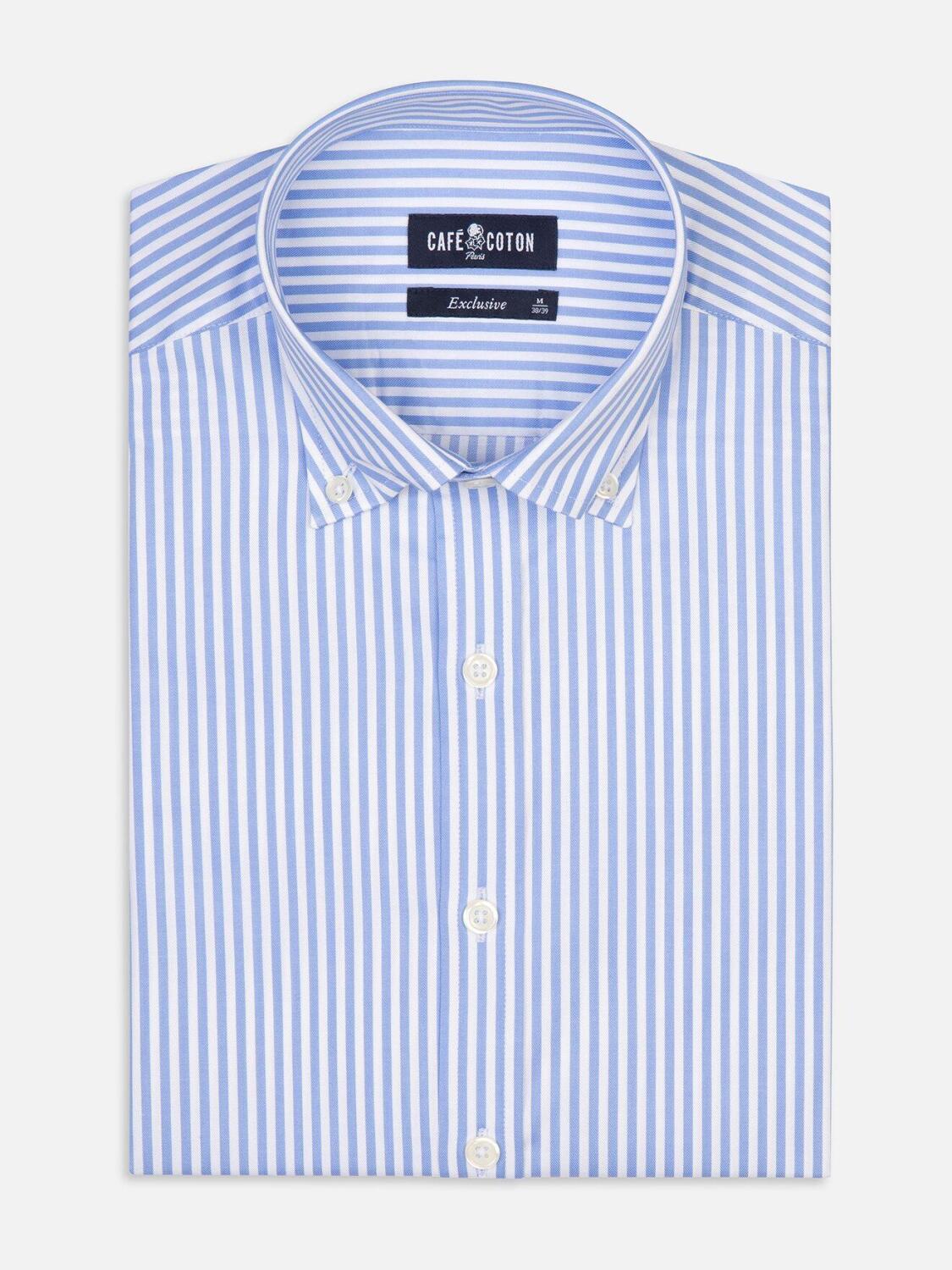 Nick fitted shirt - Buttoned collar