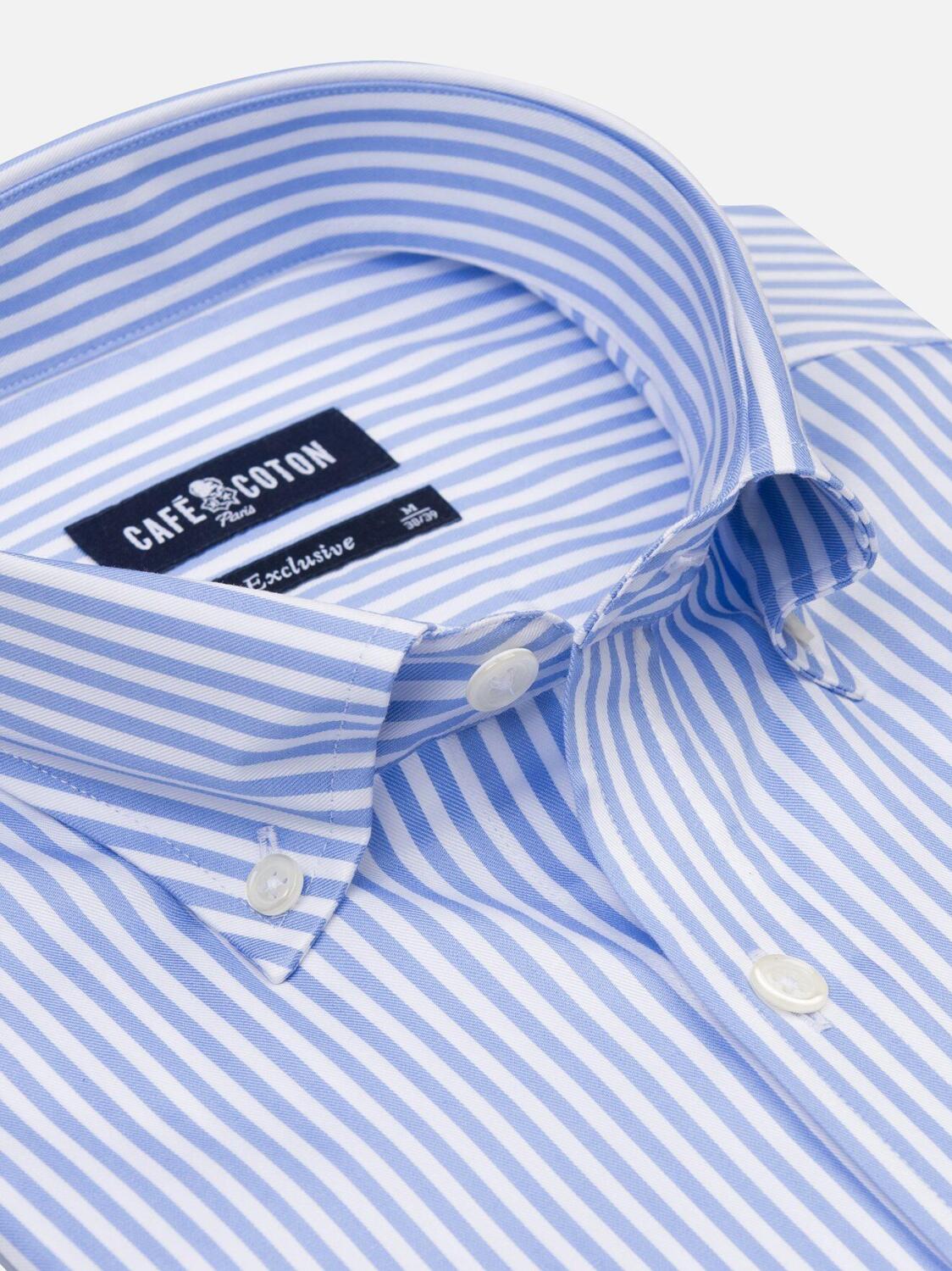 Nick fitted shirt - Buttoned collar