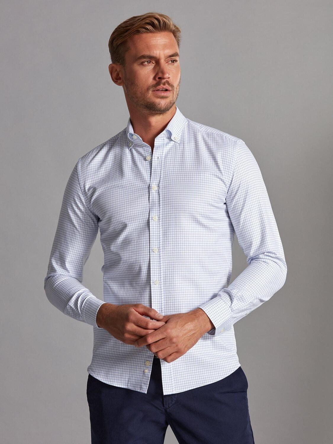 Oleg Slim Fit Shirt - Buttoned collar