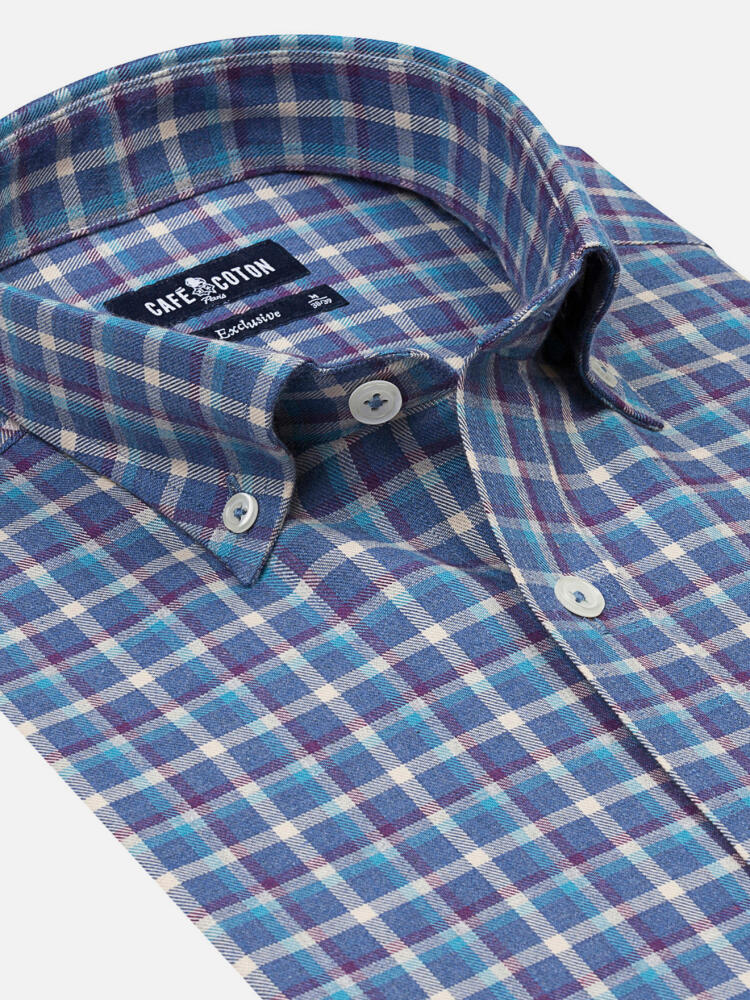 Tailliertes Hemd Pertinence - Button-Down-Kragen