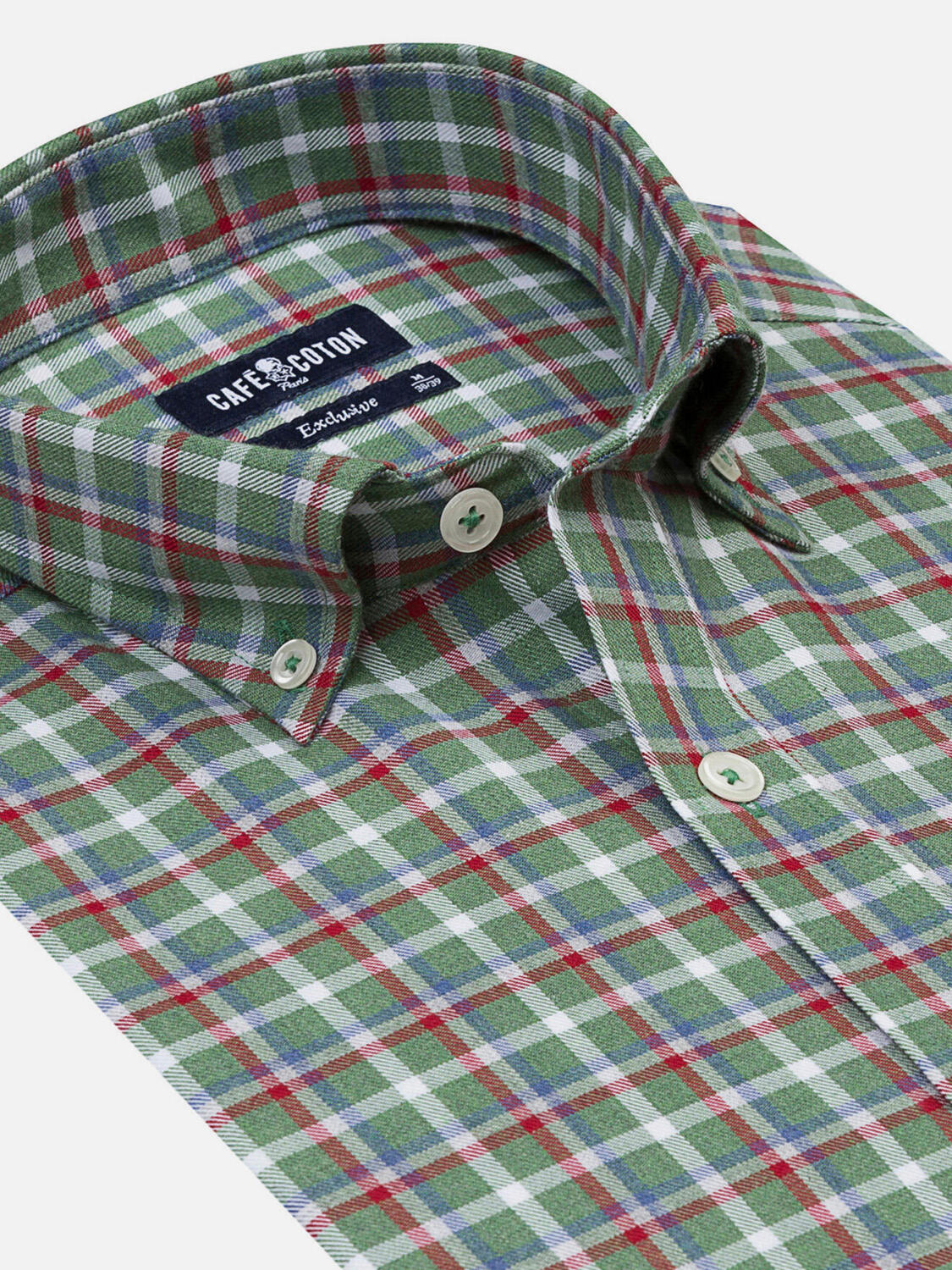 Tailliertes Hemd Pertinence - Button-Down-Kragen