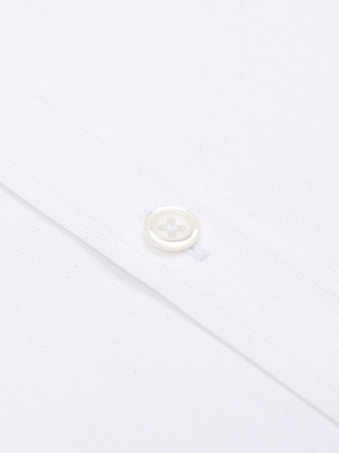 PopelineTailliertes Tailliertes Hemd weiß - Buttondown Kragen