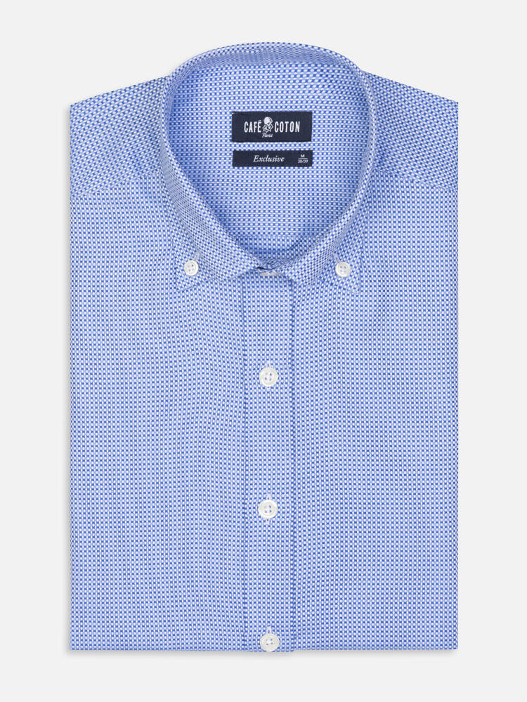 Smith sky slim fit shirt  - Button down collar