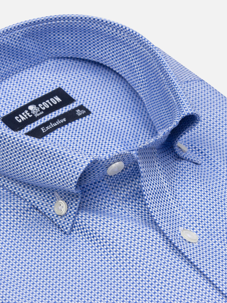 Smith sky slim fit shirt  - Button down collar