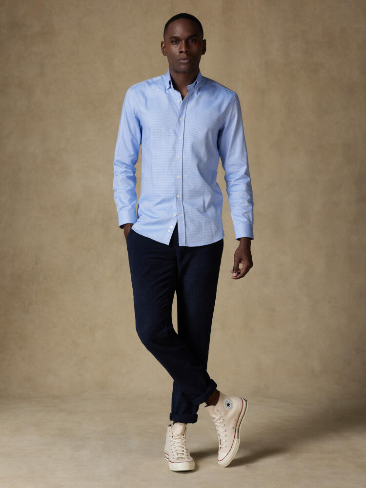 Smith sky slim fit shirt  - Button down collar