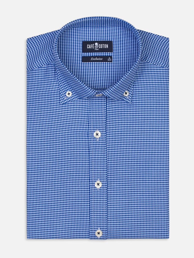 Camicia Theo Slim Fit - Collo abbottonato