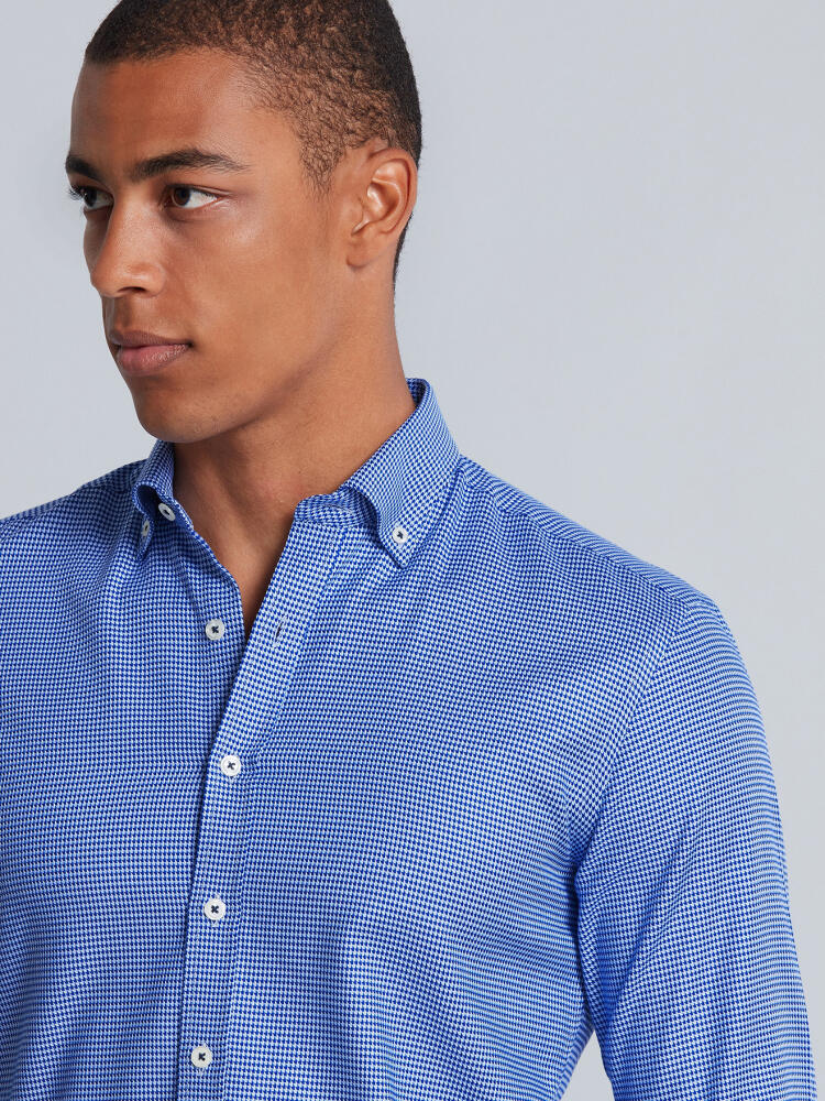 Camicia Theo Slim Fit - Collo abbottonato