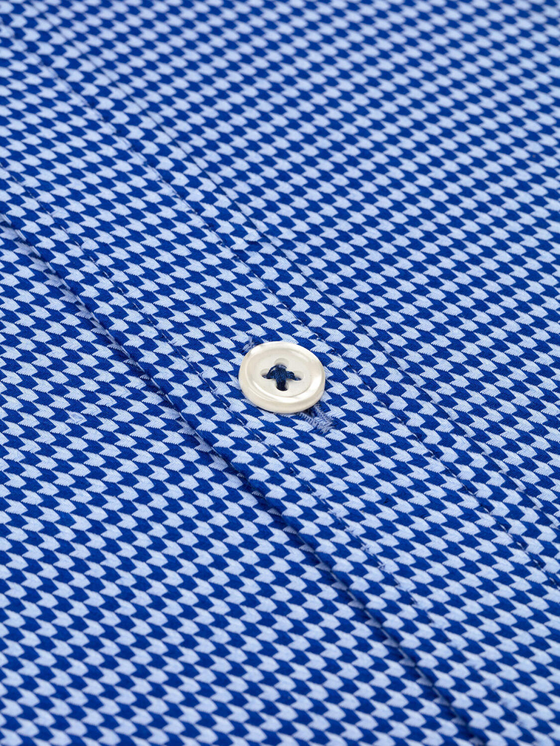 Theo Slim Fit overhemd - Buttoned kraag