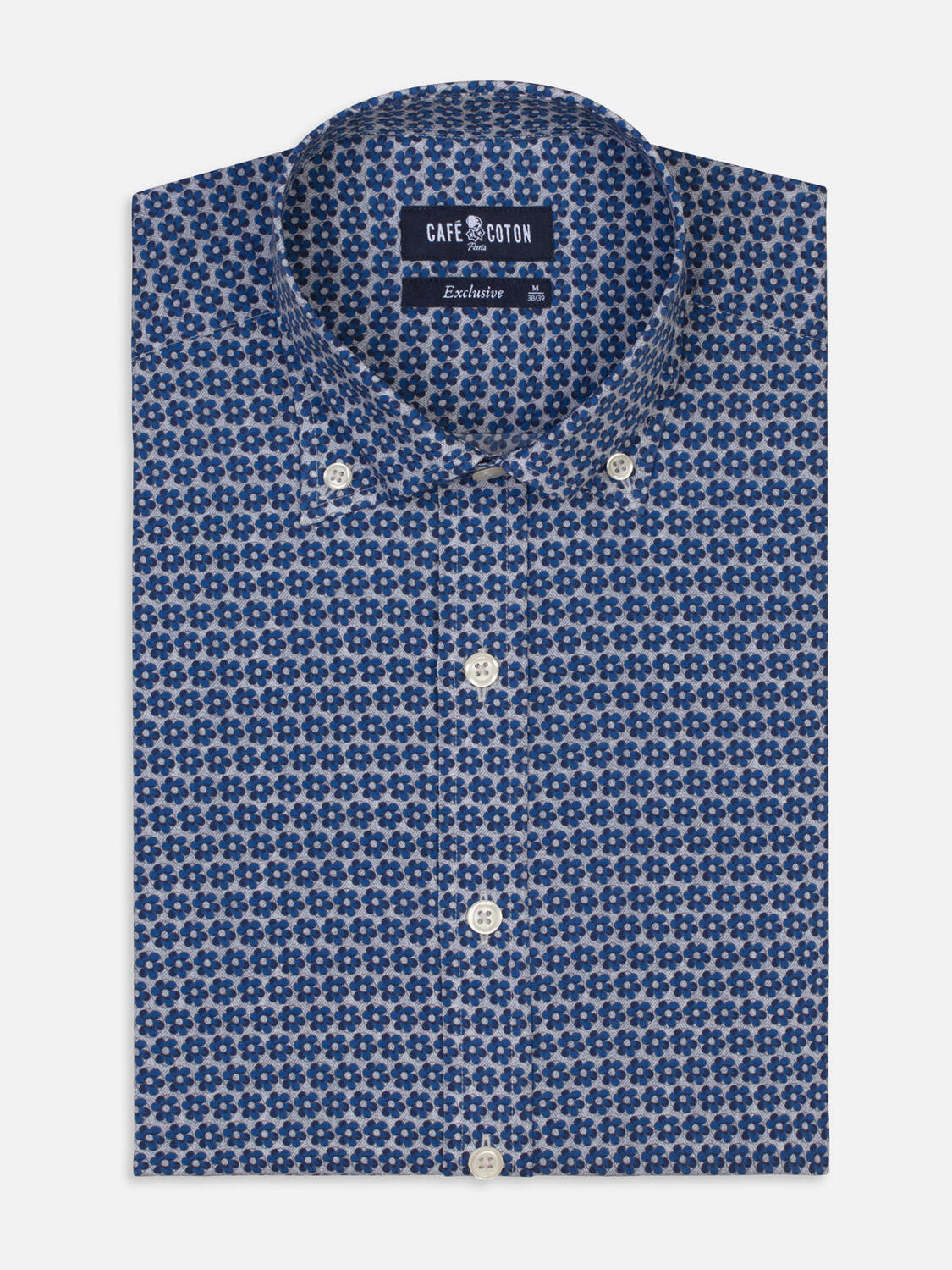 Tim Slim Fit Overhemd - Buttoned kraag