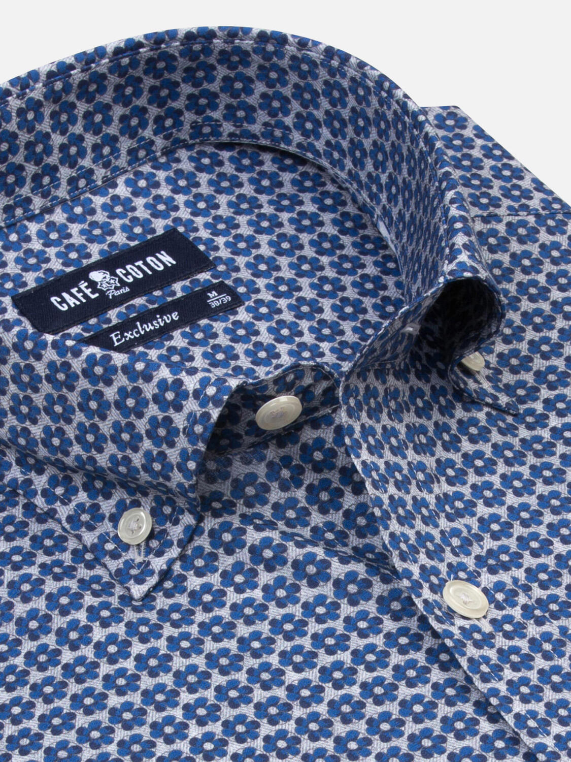 Tim Slim Fit Overhemd - Buttoned kraag