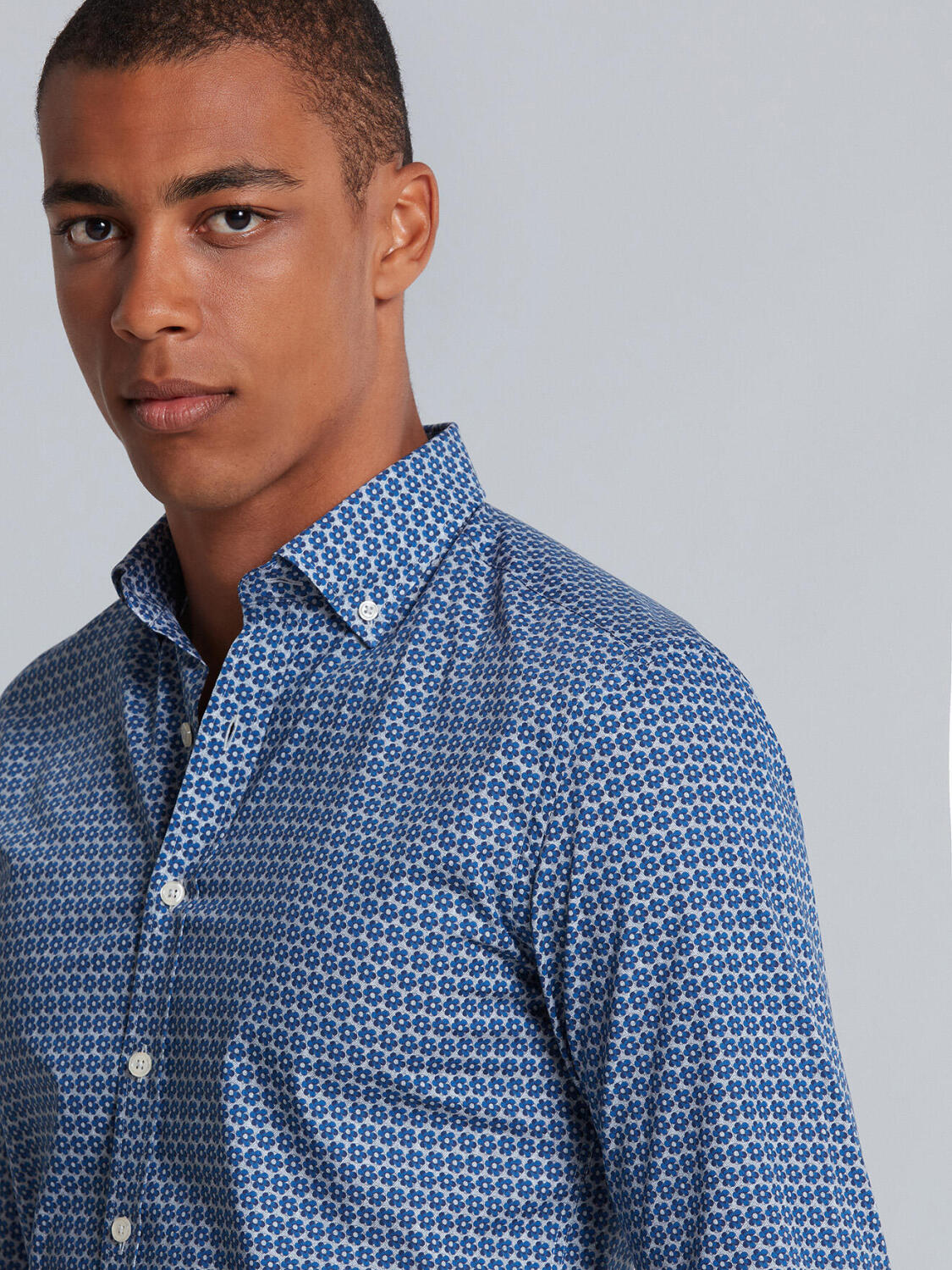 Tim Slim Fit Overhemd - Buttoned kraag