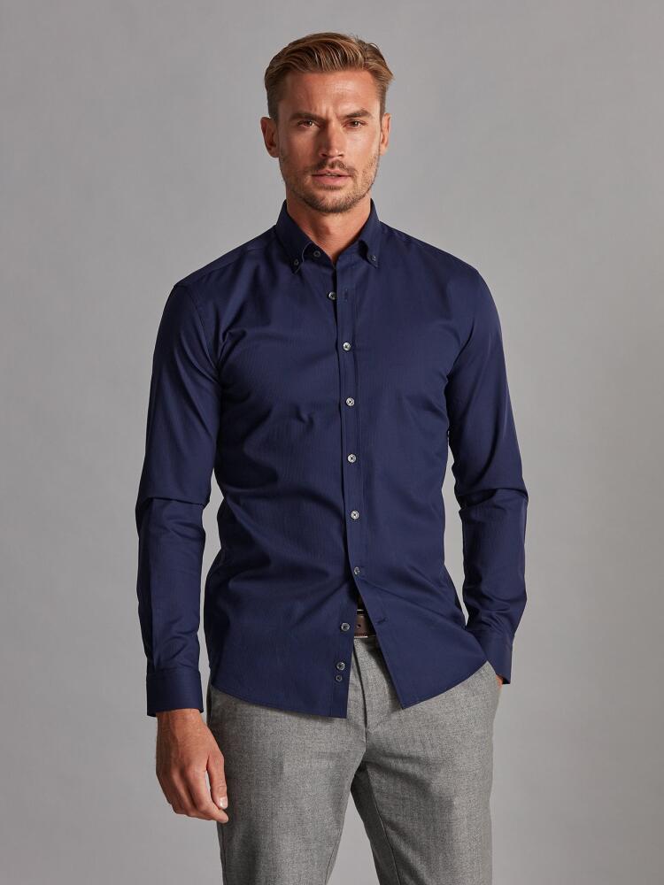 Camicia aderente Vincennes - Colletto button-down