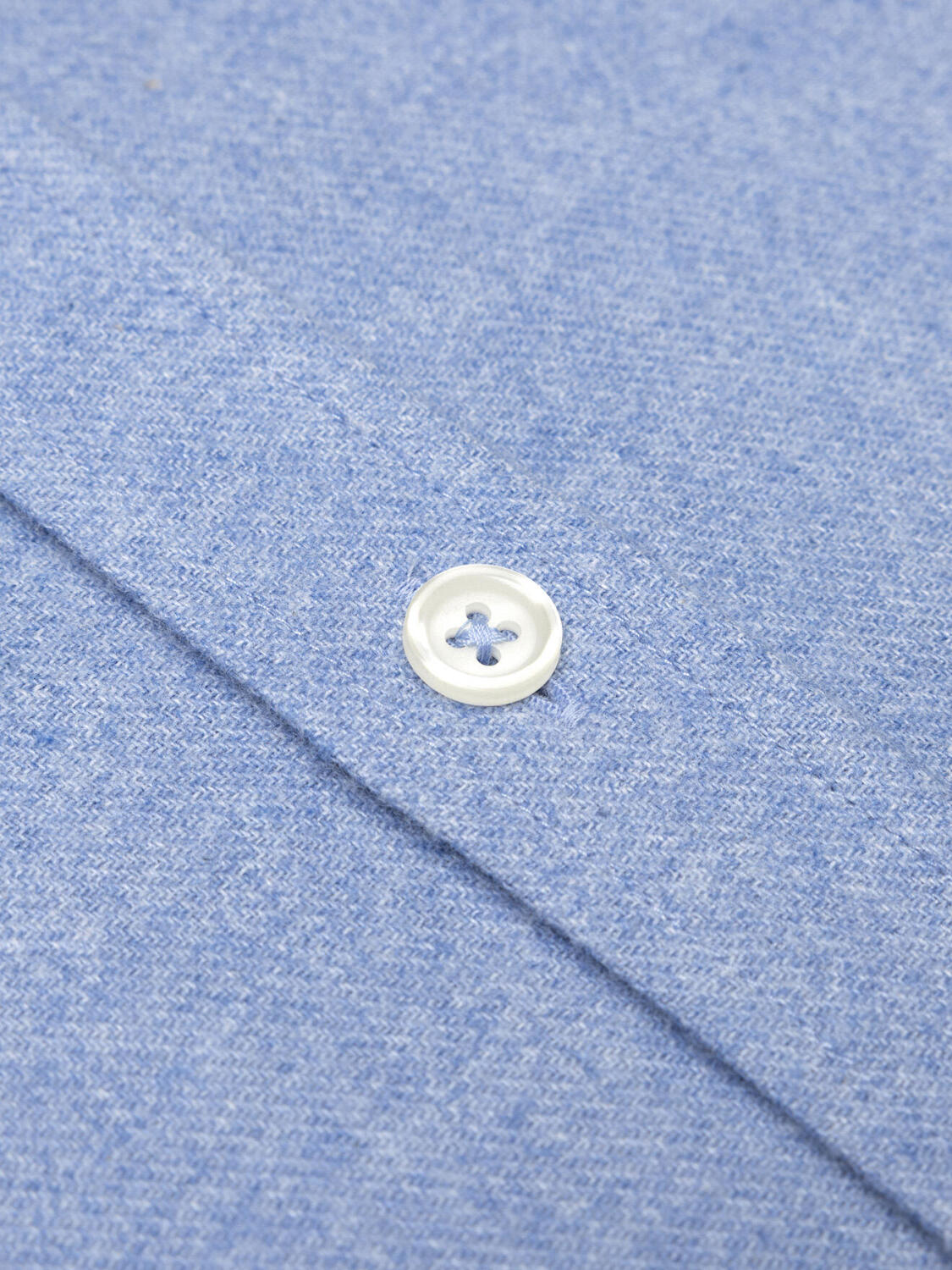 Storm sky flannel shirt - Button-down collar