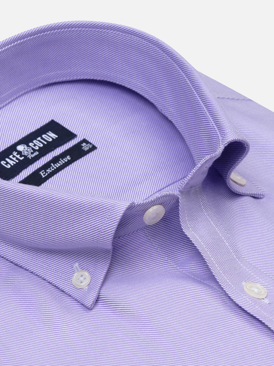 Parma Köperhemd - Button down Kragen