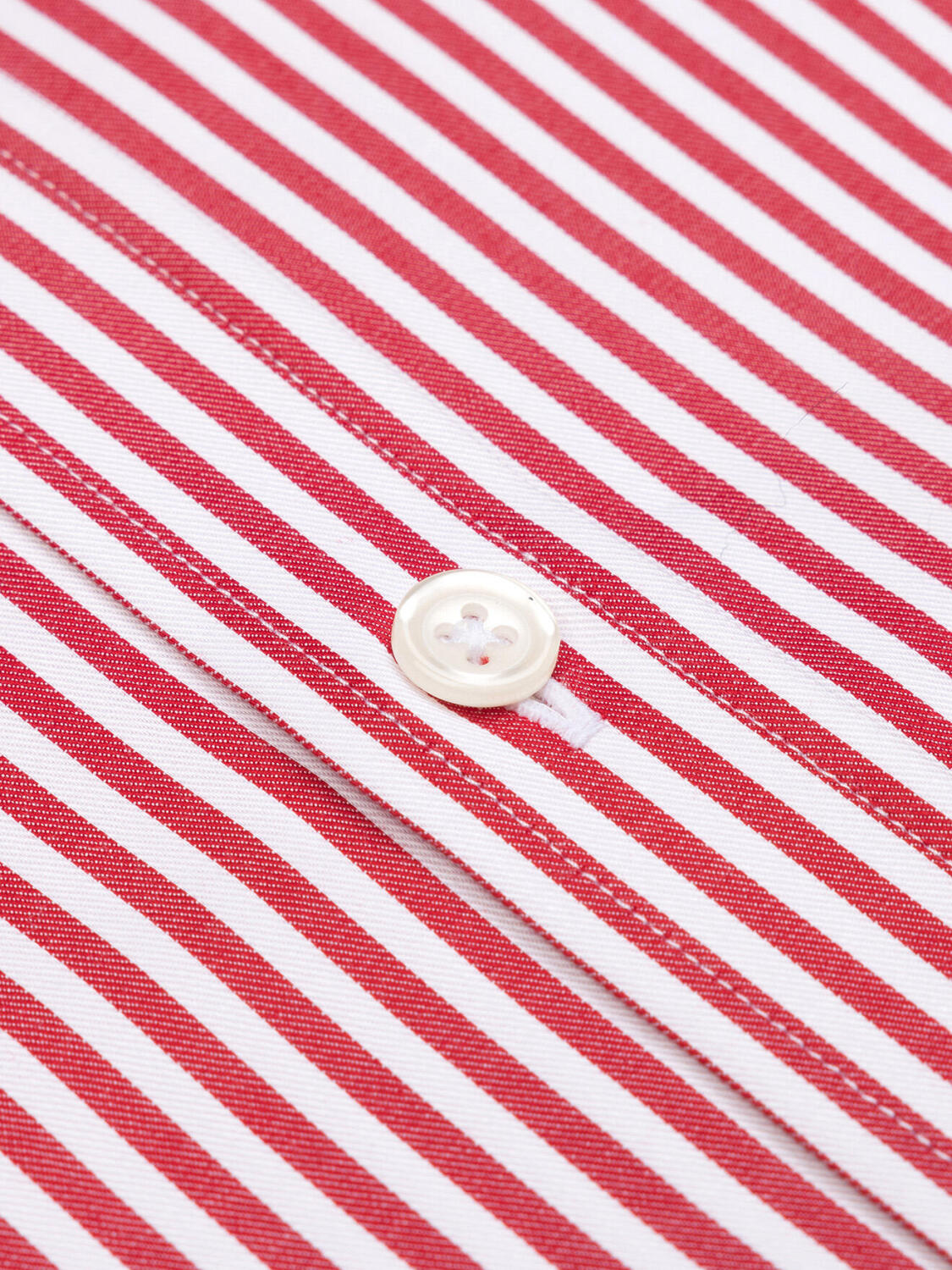 Camisa Barry de rayas rojas - Con botonos