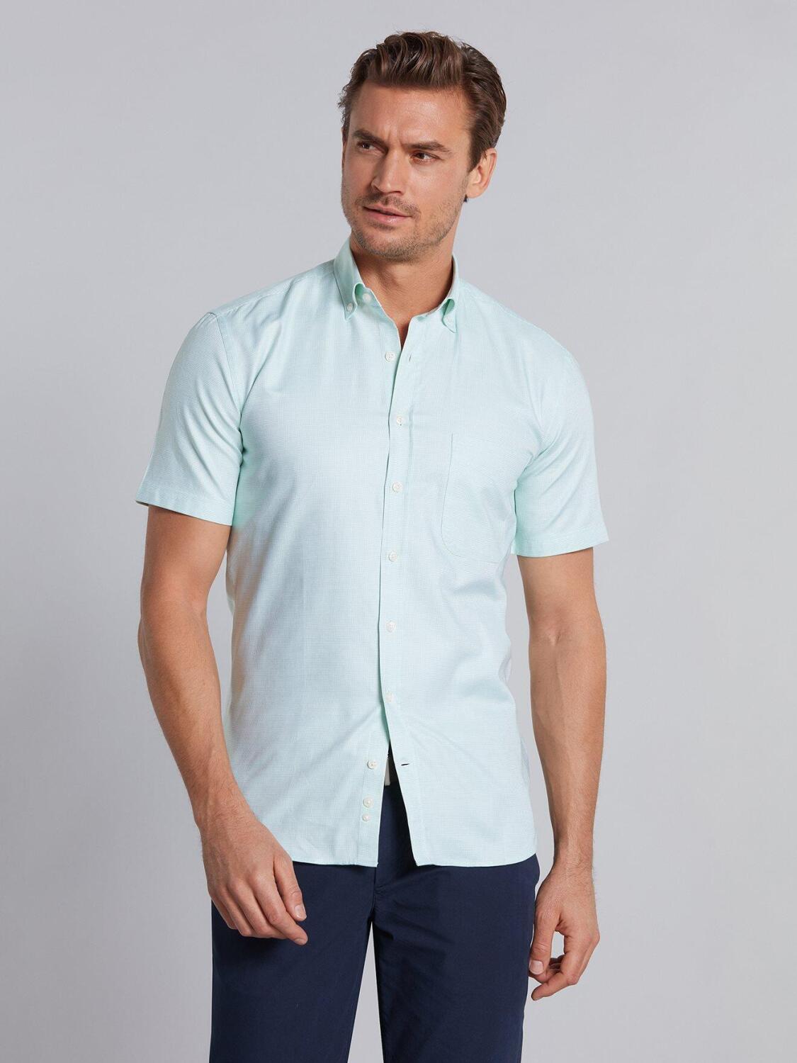Green natt&eacute; Shirt - Short Sleeves
