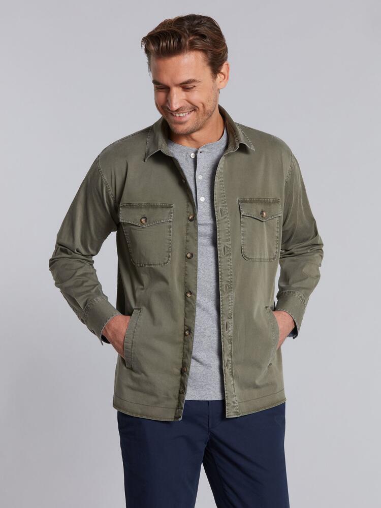 Kaki overshirt