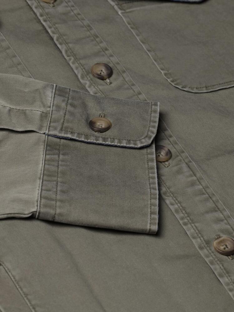 Kaki overshirt