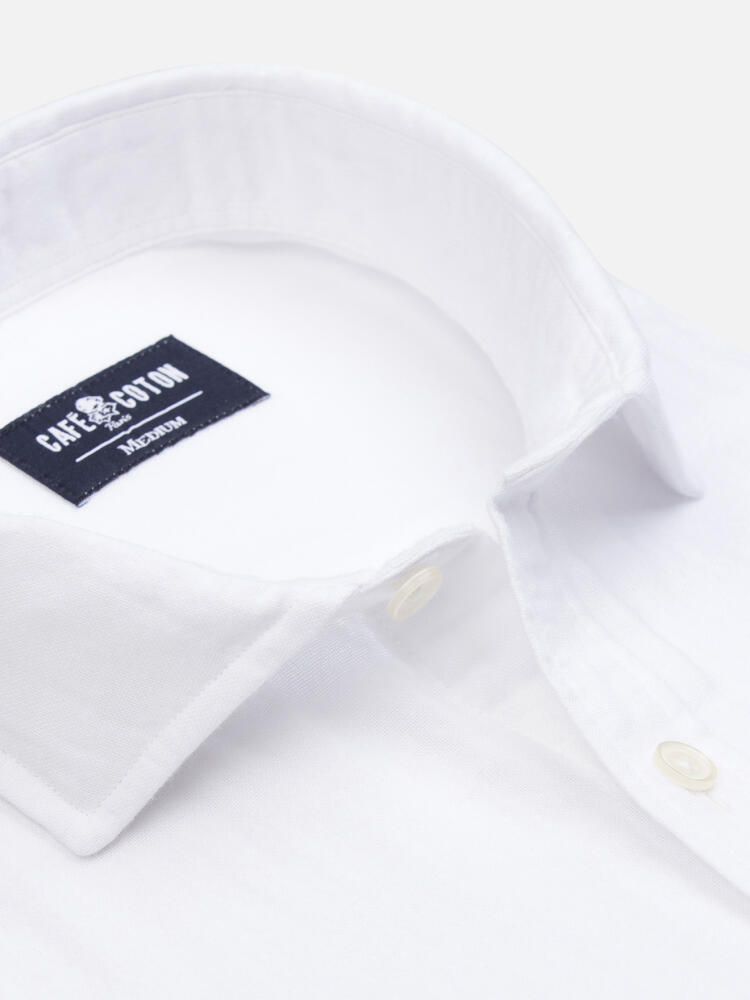 Chemise Barkley en gaze de coton blanc