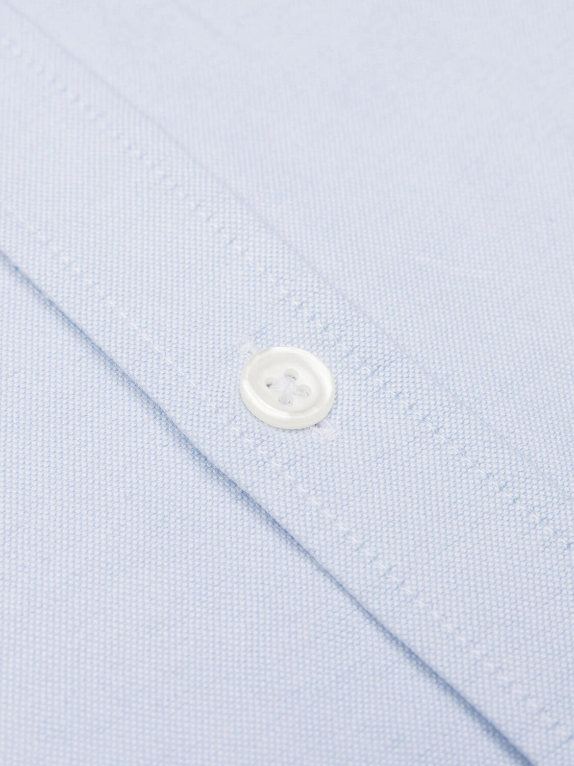 Sky washed organic oxford shirt