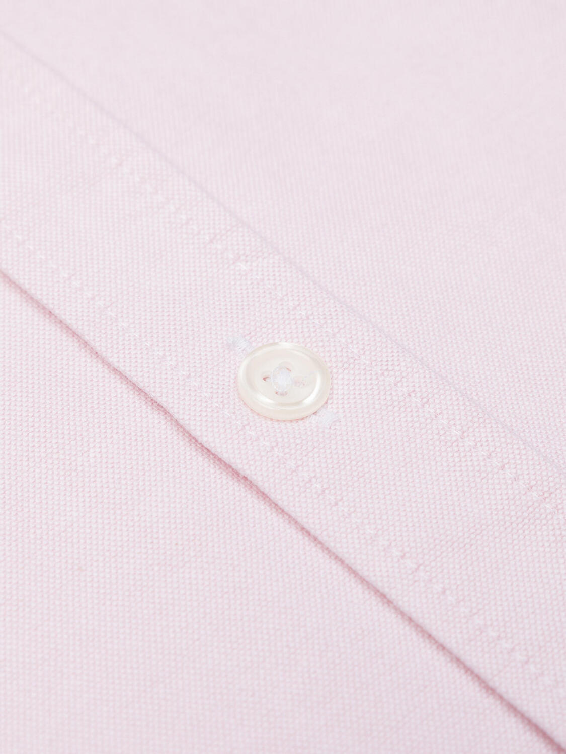 Pink washed organic oxford shirt