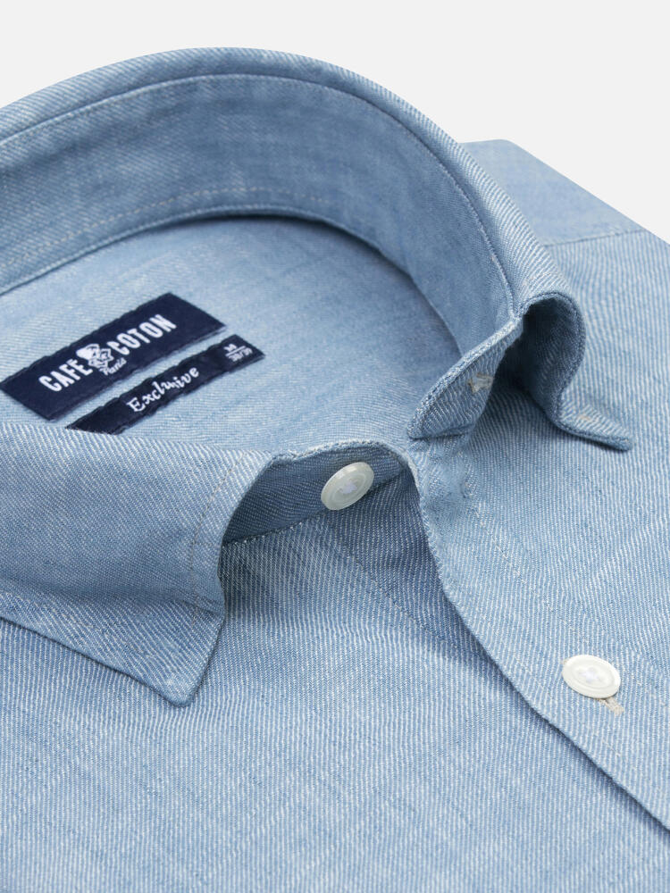Chemise Chad en denim ciel